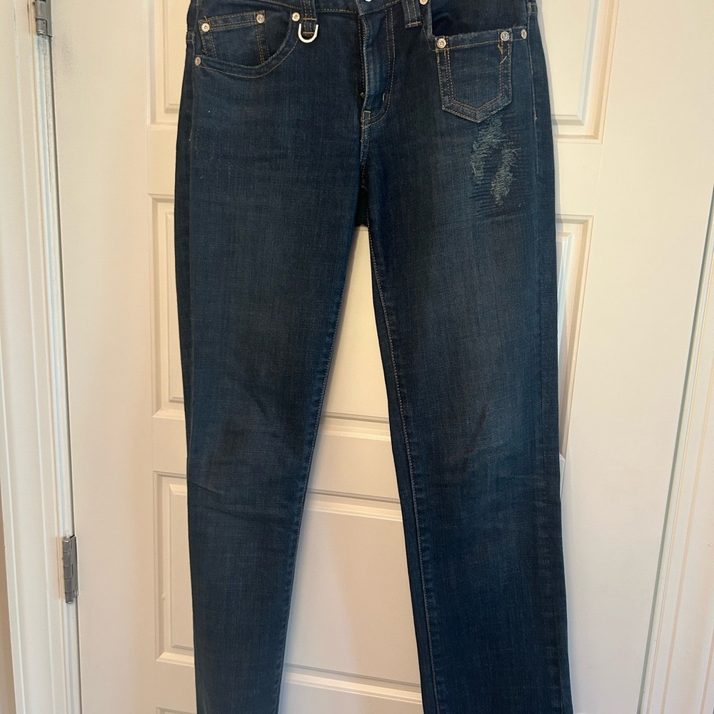 Navy Blue Karen Millen Women's Jeans